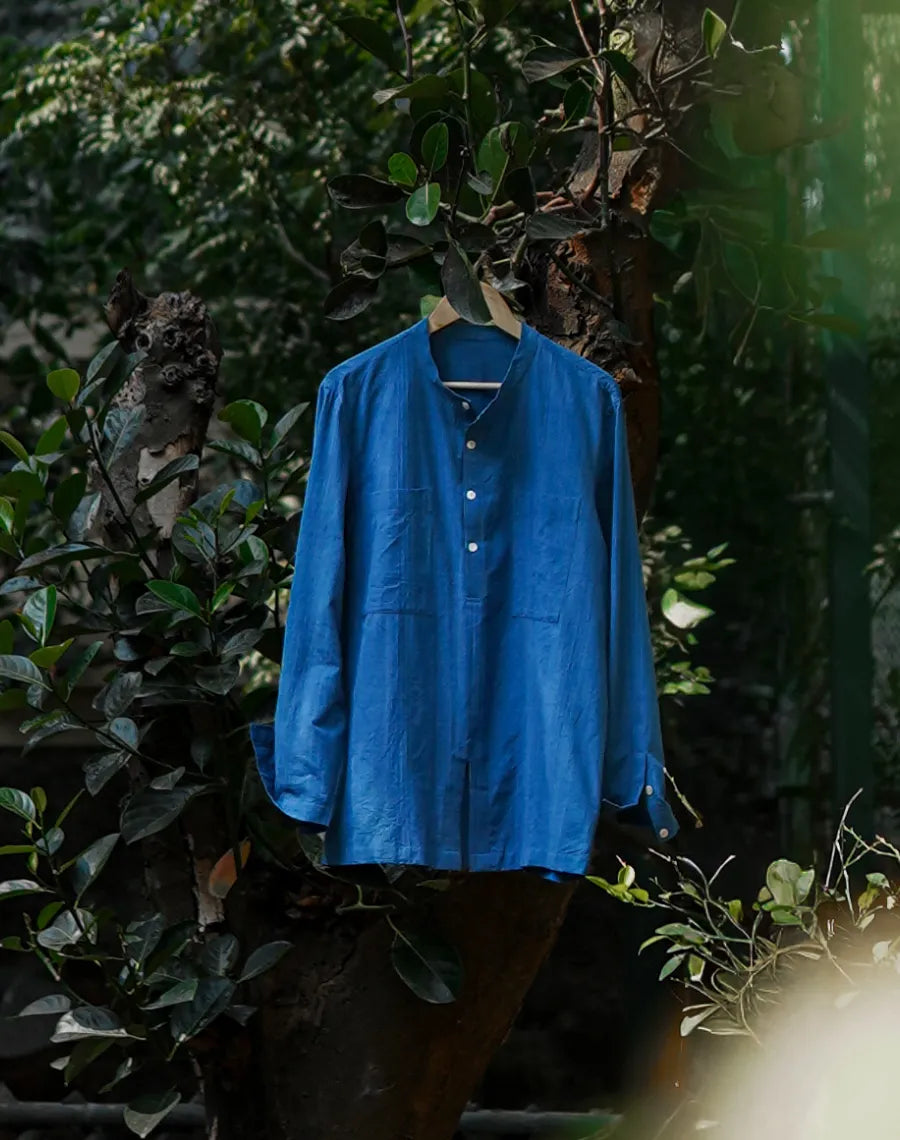 तुंगा Half Placket Shirt Set