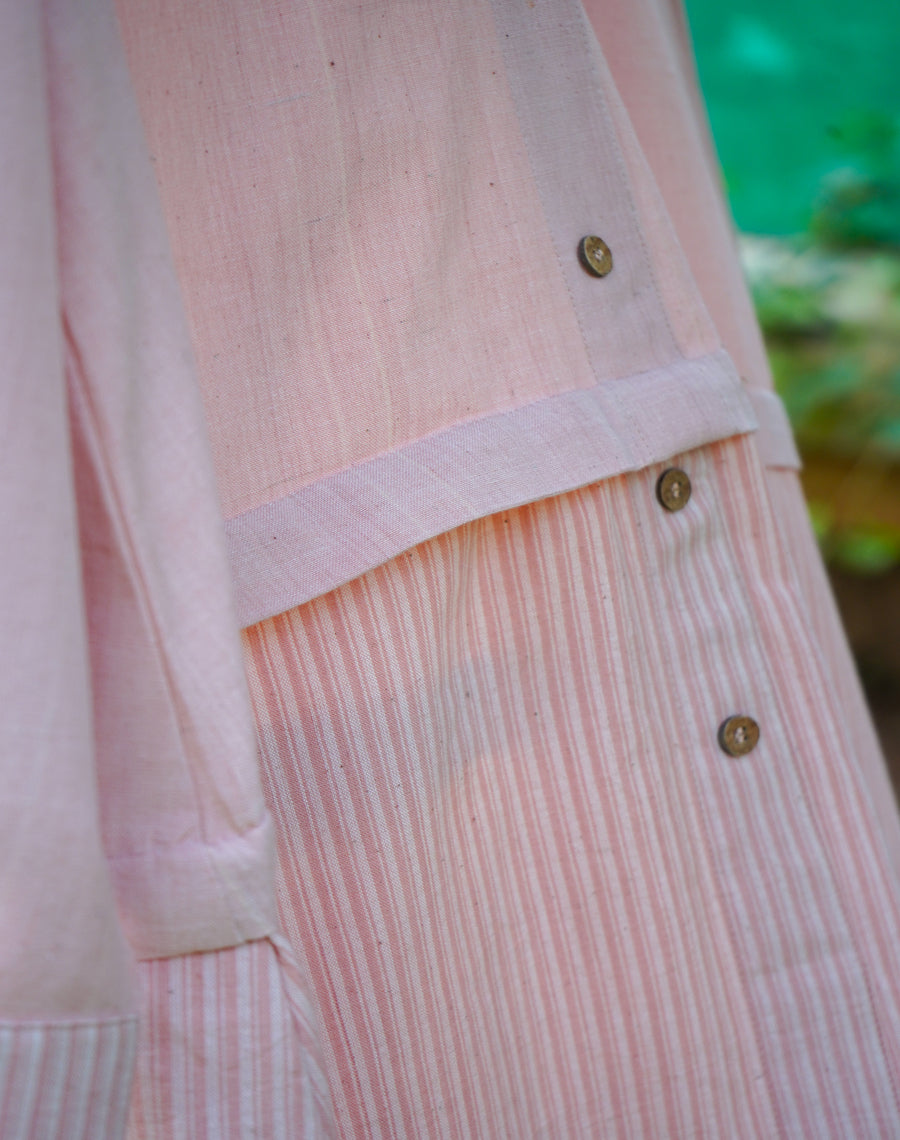 पलाश Oversized Shirt Set