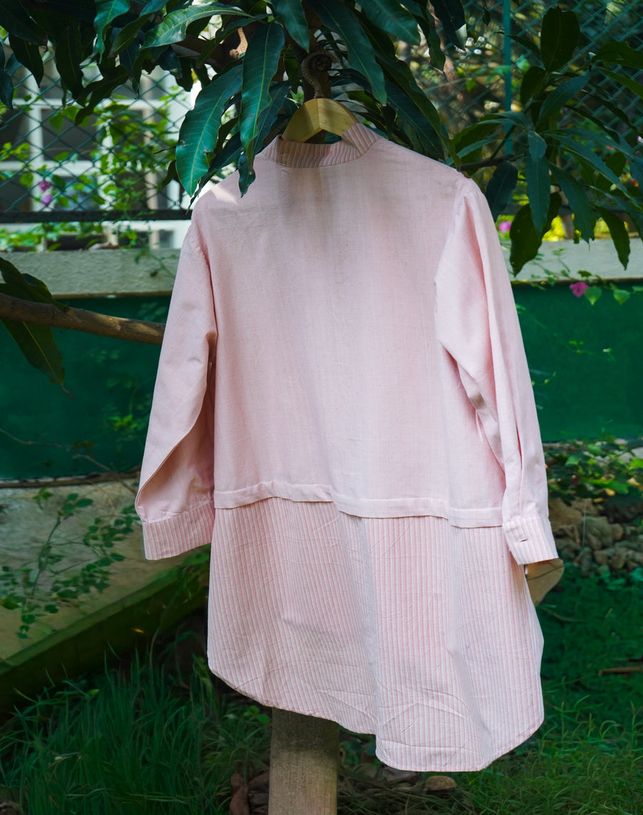 पलाश Oversized Shirt Set